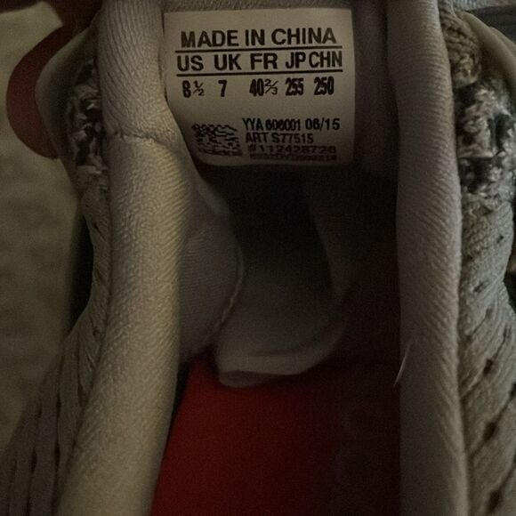 Excellent ADIDAS Ultraboost Ultra BOOST 1.0 Wool Grey 8.5 US womens - Picture 7 of 8